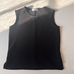 Vintage Bettina Riedel Black Tank